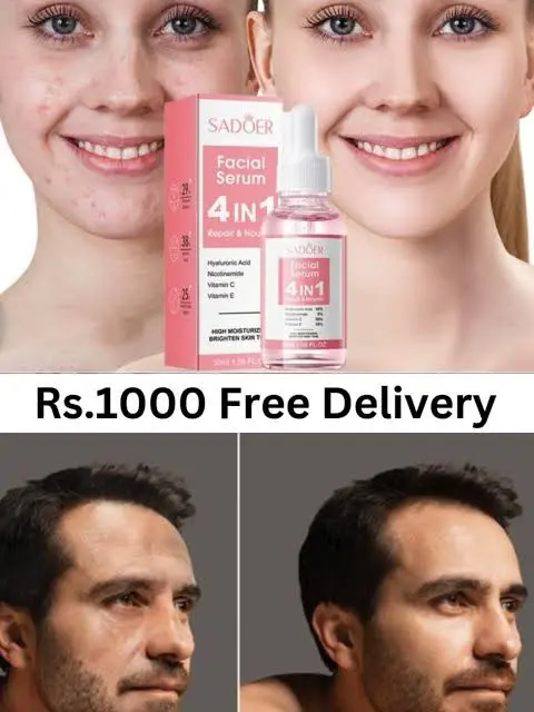 Picture of Sadoer 4 In 1 Facial Serum 30ml