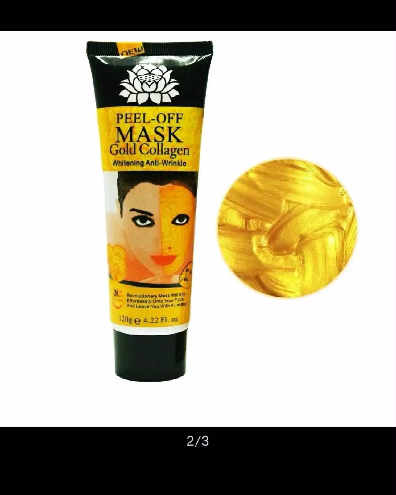 Picture of Gold Collagen Peel off Mask