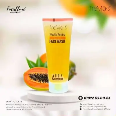 Picture of Freyis Weekly Peeling Papaya Facewash -100 Ml - Face Wash