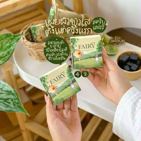 Picture of FAIRY Scrub Gluta Soap for Whitening And Brightening Skin