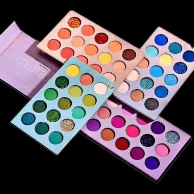 Picture of BEAUTY GLAZED New Color Board Eyeshadow Palette 60 Colors Eyeshadow Pallete Waterproof Makeup Shimmer Eye Shadow