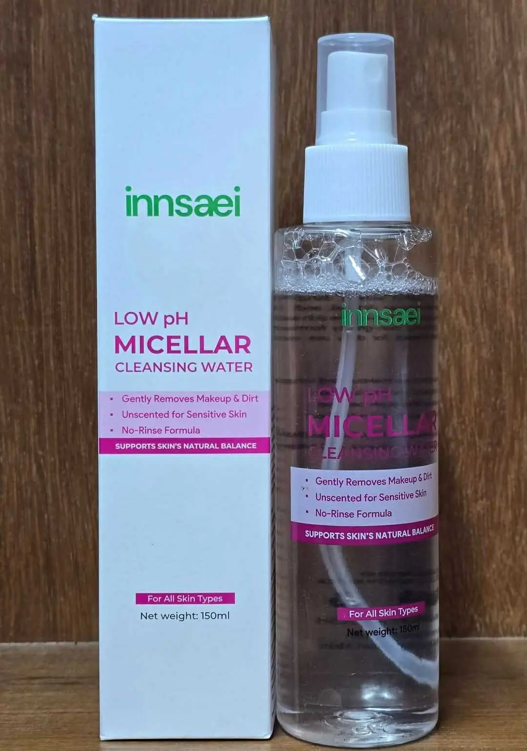 Picture of Innsaei Low pH Micellar Cleansing Water 150ml