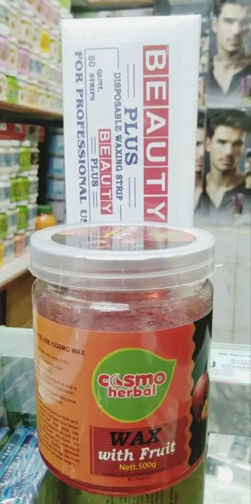 Picture of Cosmo Herbal Waxing Strip 80 pic + fruit Wax 500gm