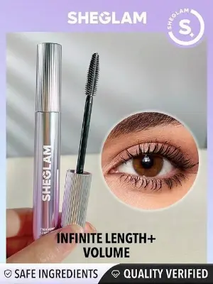 Picture of SHEGLAM FLUTTER WINK VOLUMIZING BLACK MASCARA