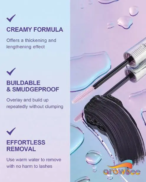 Picture of SHEGLAM FLUTTER WINK VOLUMIZING BLACK MASCARA