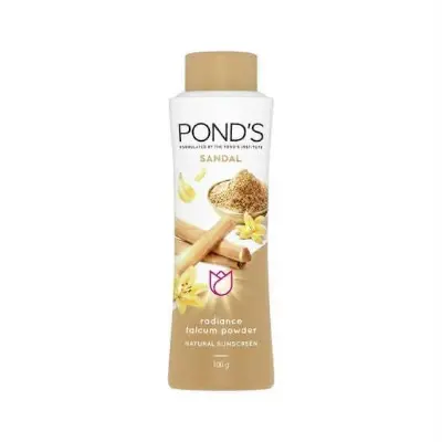 Picture of Ponds Sandal Radiance talcum powder 100gm