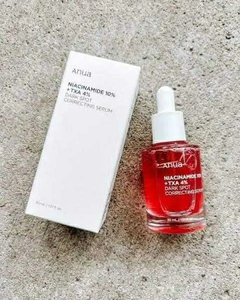 Picture of Anua Niacinamide 10% + TXA 4% Dark Spot Correcting | Niacinamide 10% + TXA 4% | Peach 70 Niacin | Birch 70 Moisture Boosting | Heartleaf 80% Moisture Soothing Ampoule Serum | 30ml