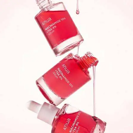 Picture of Anua Niacinamide 10% + TXA 4% Dark Spot Correcting | Niacinamide 10% + TXA 4% | Peach 70 Niacin | Birch 70 Moisture Boosting | Heartleaf 80% Moisture Soothing Ampoule Serum | 30ml