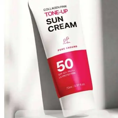 Picture of Collagen pink tone - up sun cream