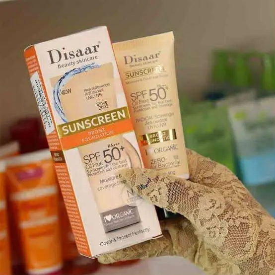 Picture of Disar Beauty Sunscreen Bronz Foudation SPF 50+ PA+++ - 40gm