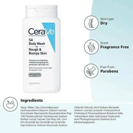 Picture of CERAVE SA BODY WASH 296ML