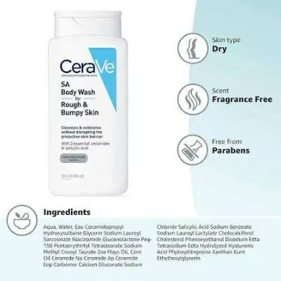 Picture of CERAVE SA BODY WASH 296ML