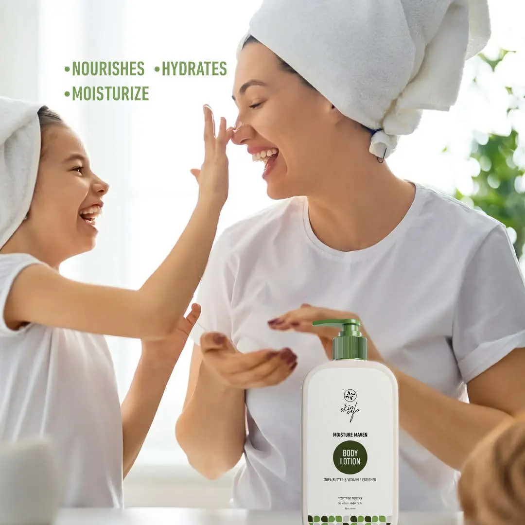 Picture of Skin Cafe MOISTURE MAVEN BODY LOTION SHEA BUTTER & VITAMIN E ENRICHED,350ml