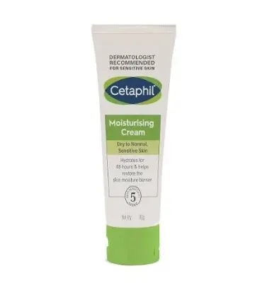 Picture of Cetaphil Moisturising Cream for Face & Body | Dry to Normal skin | 80 gm