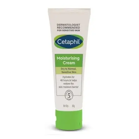 Picture of Cetaphil Moisturising Cream for Face & Body | Dry to Normal skin | 80 gm