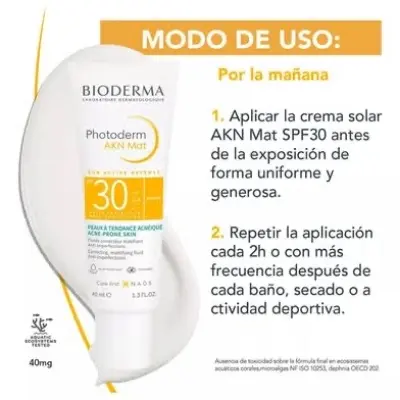 Picture of Bioderma Photoderm AKN Mat SPF 30