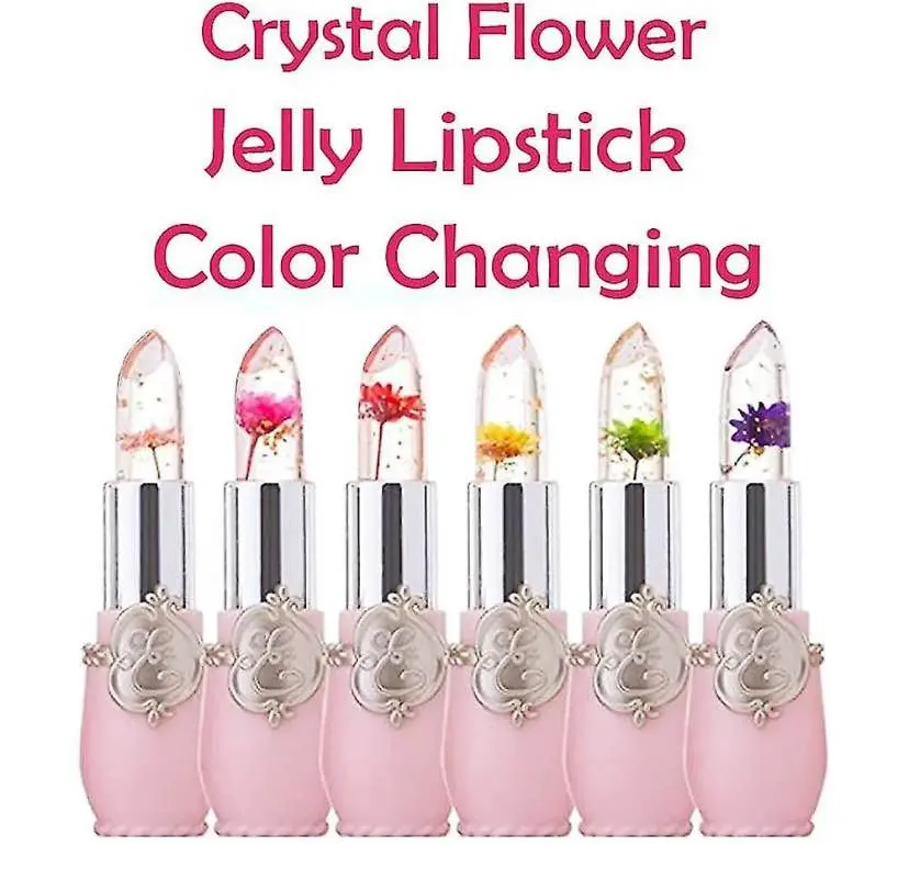 Picture of Color-changing Flower Jelly Lipstick - 6Pcs