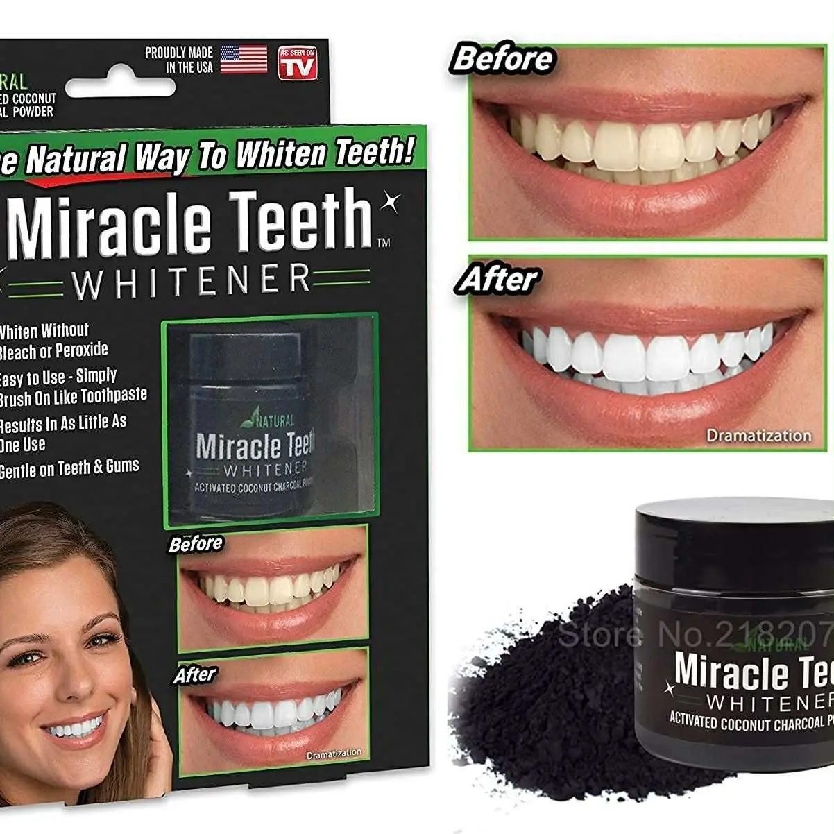 Picture of Miracle Teeth Whitener 20 G