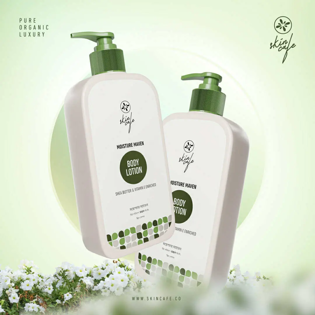 Picture of Skin Cafe MOISTURE MAVEN BODY LOTION SHEA BUTTER & VITAMIN E ENRICHED,350ml