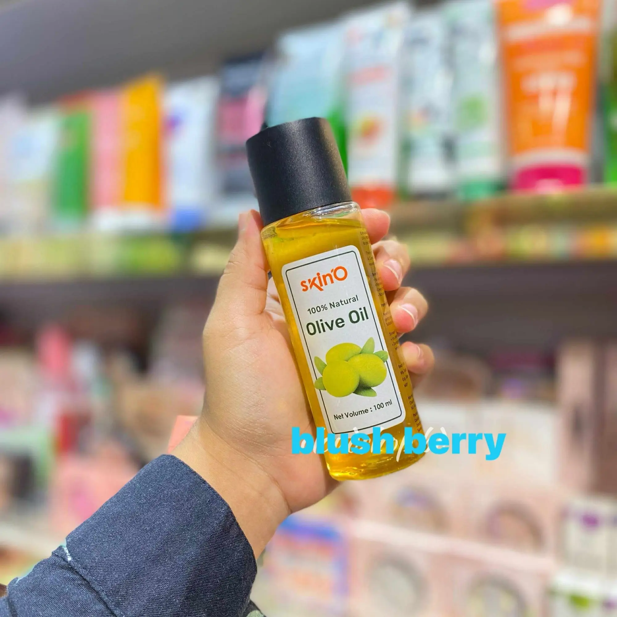 Picture of skin'O 100% Organic Olive Oil - 100ml to all skin type