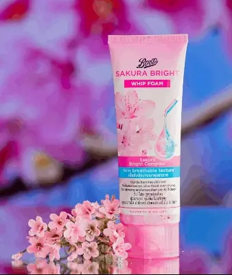 Picture of Boots Sakura Bright Whip Gentle Foaming Cleanser 100ml