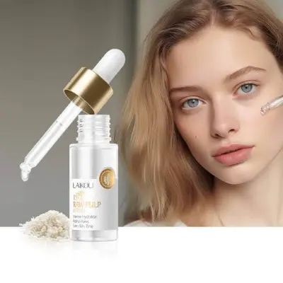 Picture of LAIKOU Rice Raw Pulp Serum 17ml / Intense Hydration / Refine Pores / Soften Skin / Smooth & Radiant