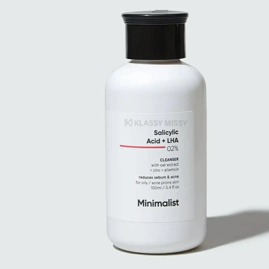 Picture of Minimalist Salicylic Acid + LHA 2% Cleanser - 100ml