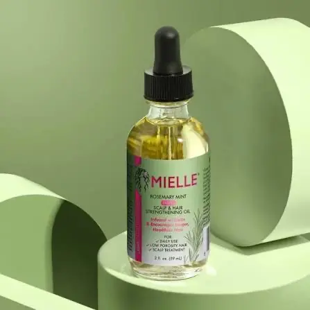 Picture of MIELLE Rosemary Mint Scalp & Hair Strengthening Oil- 59ml