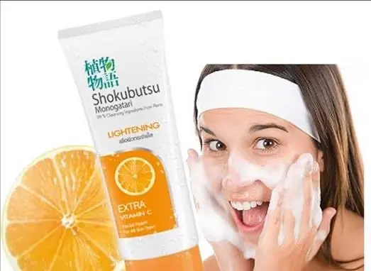 Picture of Shokubutsu Monogatari Facial Foam Lightening 100ml Orange