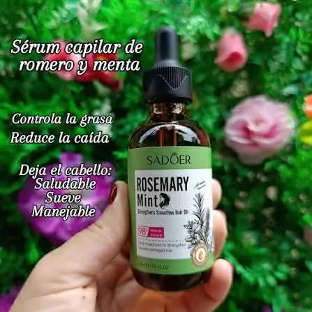 Picture of SADOER Mint Rosemary Strengthening Hair Oil 55ml