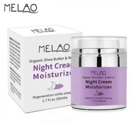 Picture of MELAO Organic Retinol Moisturizer Nourishing Night Cream Hyaluronic Anti-wrinkle Skin Care -50gm