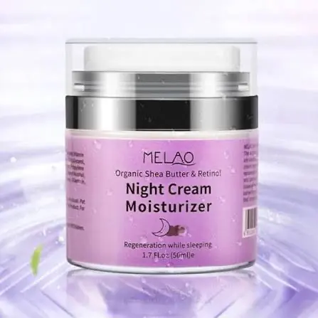 Picture of MELAO Organic Retinol Moisturizer Nourishing Night Cream Hyaluronic Anti-wrinkle Skin Care -50gm