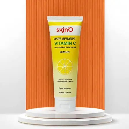 Picture of skinO Vitamin C Oil Control Facewash (Lemon) 110ml