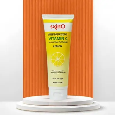 Picture of skinO Vitamin C Oil Control Facewash (Lemon) 110ml