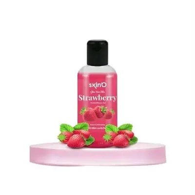 Picture of skinO Strawberry Scented Shower Gel - 220ml to all skin type(Next lavel cosmic)
