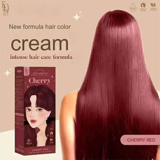 Picture of KOTA Hair Color Cream 100ml color+ 100ml developer  CHERRY RED (Next lavel cosmic)