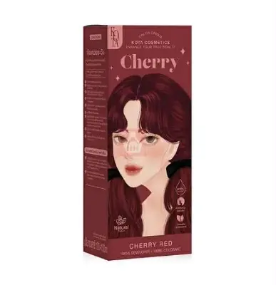 Picture of KOTA Hair Color Cream 100ml color+ 100ml developer  CHERRY RED (Next lavel cosmic)
