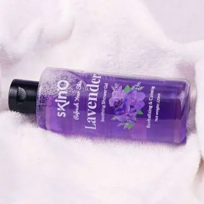 Picture of SKINO LAVENDER SOOTHING SHOWER GEL 220ML (Next lavel cosmic)