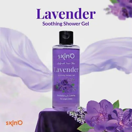 Picture of SKINO LAVENDER SOOTHING SHOWER GEL 220ML (Next lavel cosmic)