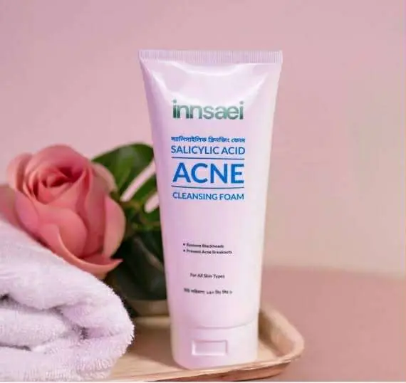 Picture of INNSAEI SALICYLIC ACID ACNE SOLUTION CLEANSING FOAM 150ML (made in bangladesh) (Next lavel cosmic)