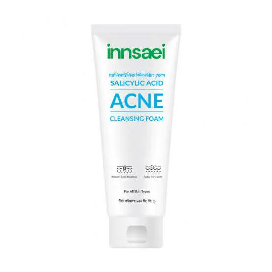 Picture of INNSAEI SALICYLIC ACID ACNE SOLUTION CLEANSING FOAM 150ML (made in bangladesh) (Next lavel cosmic)