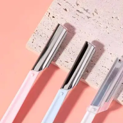 Picture of LMLTOP 3pcs Stainless Steel Eyebrow Razor Set High Quality Face Razors Eyebrow (Next lavel cosmic)