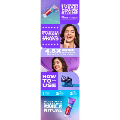 Picture of Closeup Toothpaste White Now 100g