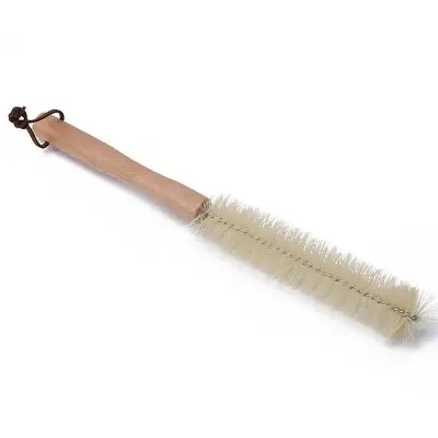 Picture of wooden handle bottle/fider brush - Brown