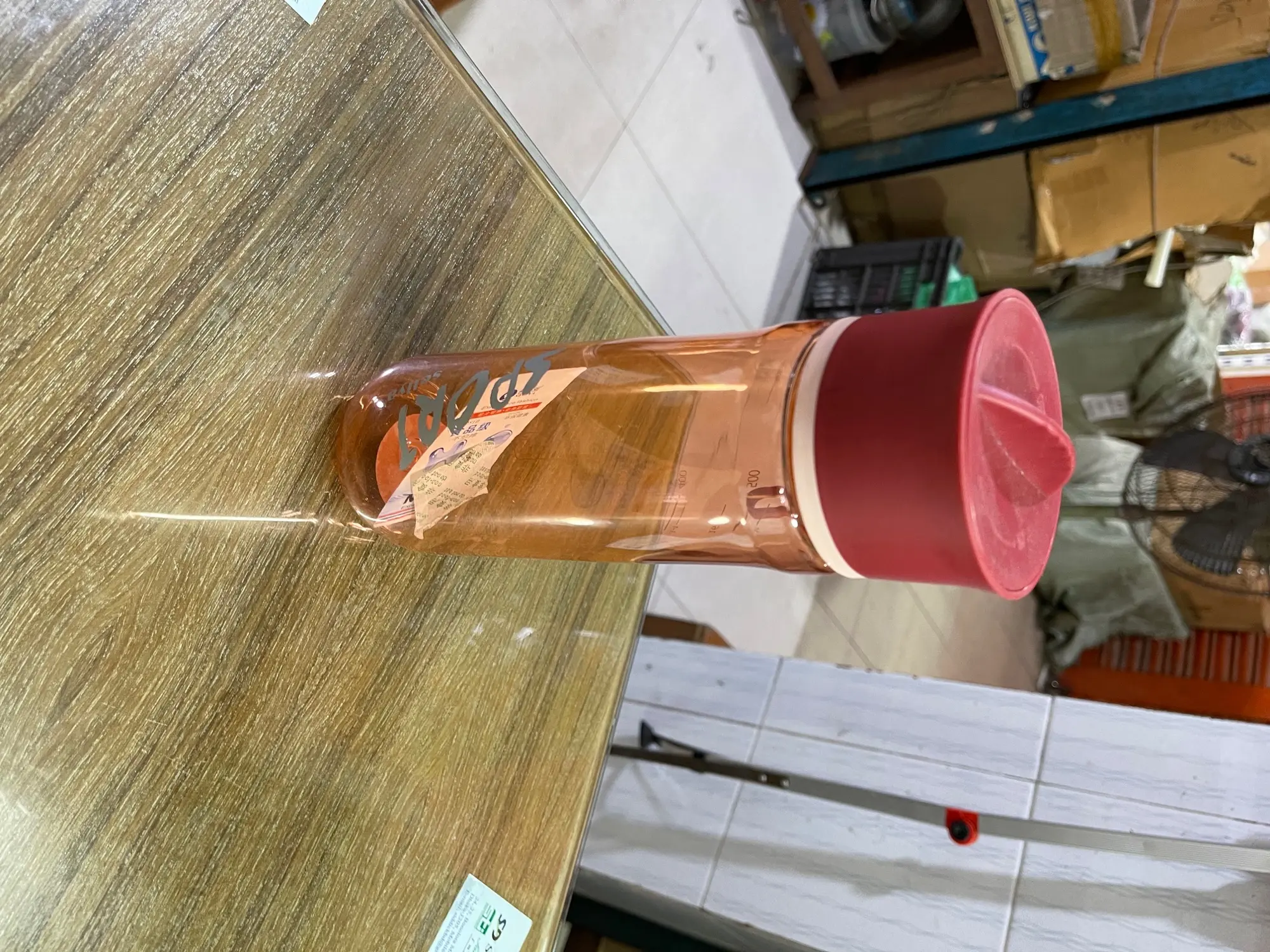 Picture of Transparent Looks Water Bottle-Multi color - Multicolor