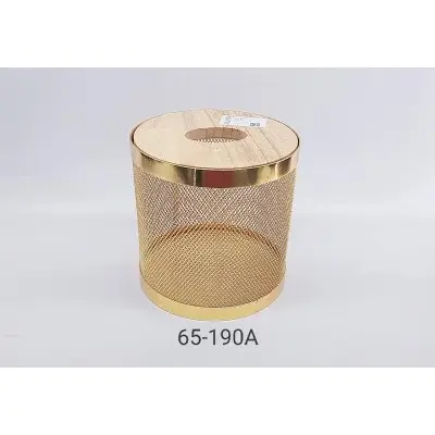 Picture of Tissue holder for bed room and kitchen room-Gold colour - Kitchen Rack - Gold