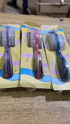 Picture of 1pc 4 In 1 Foot Grinding Dead Skin Callus Remover Stone Practical Foot Multi-function Foot Cleaner Brush Pedicure Foot Care Tool - Multicolor