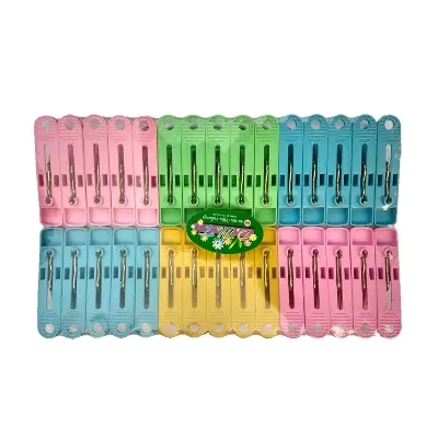 Picture of Thai Cloth Drying Clip (30 Pcs) - Hanger - Multicolor