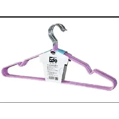 Picture of 10 pcs/lot Children Adult Non-Slip Metal Shirt Trouser Hook Hangers Coat Hanger Clothes Accessories Rack - Hanger - Multicolor