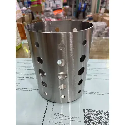 Picture of sponn dtan orginall ss big size 6 inch long 4 inch high stainless steel - Silver